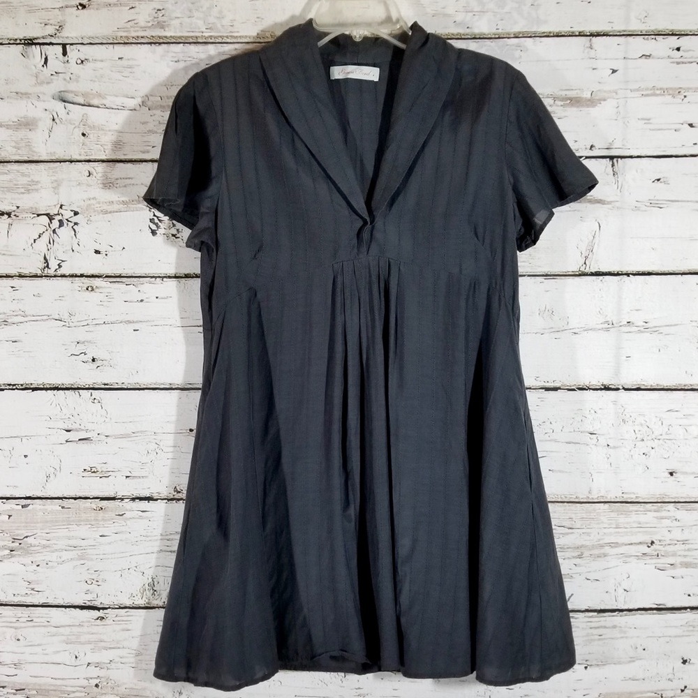 Geren Ford Deep V Neck Mini Dress or Tunic. Lightweight cotton with pockets.